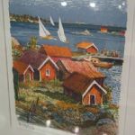 110 3054 Färglitografi 